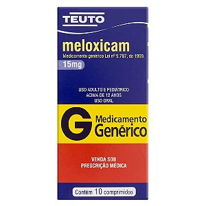 MELOXICAM G*  15MG 10CPR