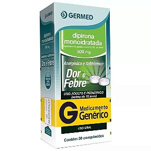 DIPIRONA SODICA G* 500MG 30CPR
