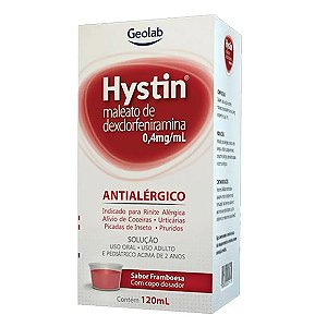 HYSTIN LIQ 0,4MG 120 ML