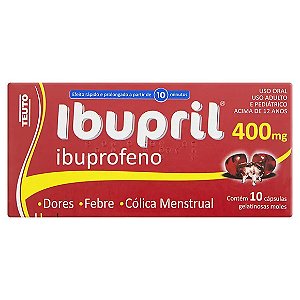 IBUPRIL 400MG 10CAP