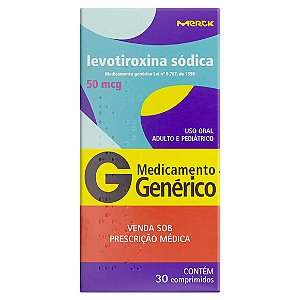 LEVOTIROXINA SODICA G*   50MCG 30CPR