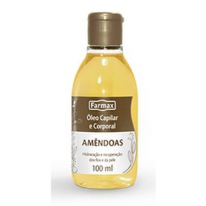 OLEO AMENDOAS FARMAX 100ML CAP CORP
