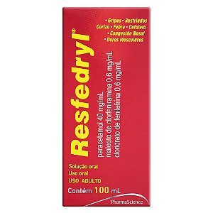 RESFEDRYL SOL 100ML