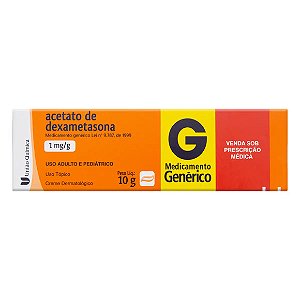 DEXAMETASONA ACET G* CRE 1MG 10G