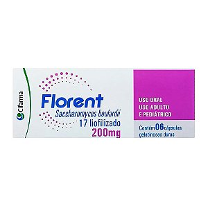 FLORENT 200MG 6CAP