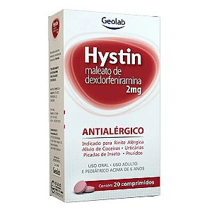 HYSTIN 2MG 20CPR