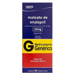ENALAPRIL MAL G*  10 MG 30CPR