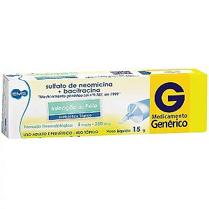 NEOMICINA+BACITRA G* PDA 15G