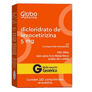 LEVOCETIRIZINA 5MG 1 0CPR GLOBO