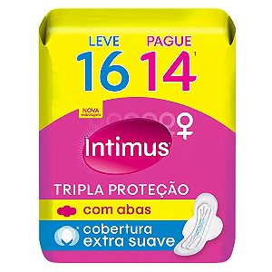 ABS INTIMUS GEL 16UN PG14 SUAVE ABAS
