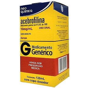 ACEBROFILINA G*  XPE ADU 50MG/5ML 120ML