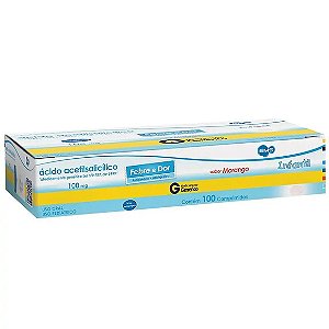 ACIDO ACETILSALIC G* 100MG 100CPR