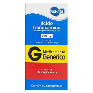 ACIDO TRANEXAMICO G* 250MG 12CPR