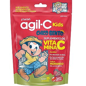 AGIL C KIDS 30MG MOR ANGO 25PAST PHARLAB
