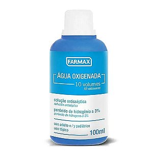 AGUA OXIGENADA 10VOL 100ML  FARMAX
