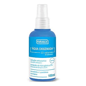 AGUA OXIGENADA V10 SPRAY 100ML FARMAX