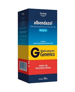 ALBENDAZOL SUS OR 40 MG C/10ML/GEO