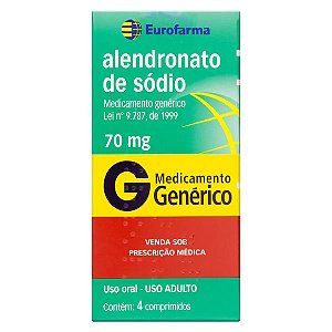 ALENDRONATO SOD G* 70MG 4CPR