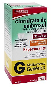AMBROXOL CL G*  XPE ADU 6MG 120ML