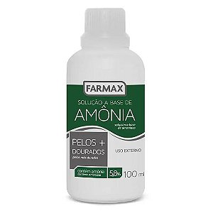 AMONIACO LIQ 100ML FARMAX