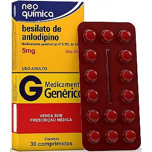ANLODIPINO BES G* 5MG 30CPR