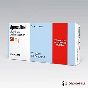 APRESOLINA 50MG 60 D R R NOVARTIS .