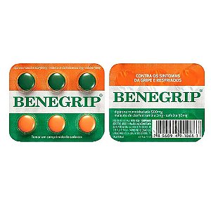 BENEGRIP 500MG 25X6  COMP - NOVO-REFERENC