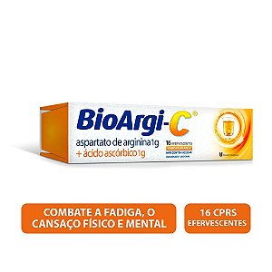 BIOARGI C  1G 16CPR EFV LARANJA