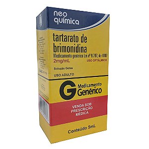BRIMONIDINA TART G* OFT 2MG 5ML
