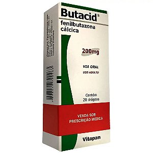 BUTACID 200MG 20CPR