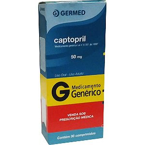 CAPTOPRIL G*  50MG 30CPR