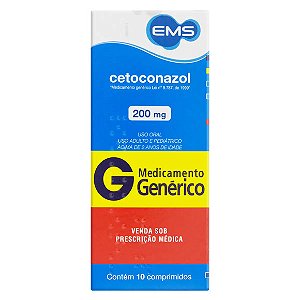 CETOCONAZOL G*  200M G 10CPR