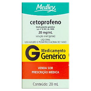 CETOPROFENO G*  GTS 20MG 20ML