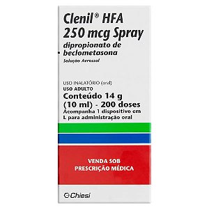 CLENIL HFA SPRAY 250 MCG 10ML 200DS 14G
