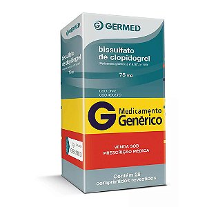 CLOPIDOGREL G*  75MG 28CPR