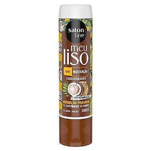 COND SALON LINE MEU  LISO COCO 300ML/SAL