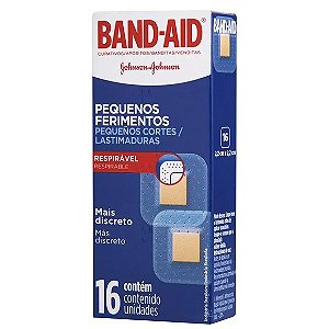 CURAT BAND-AID PEQ CORTES 16UN