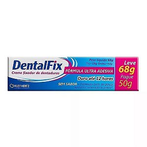 DENTALFIX CRE 68G PA G 50G SEM SABOR