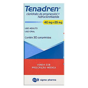 TENADREN 40/25MG 30C PR