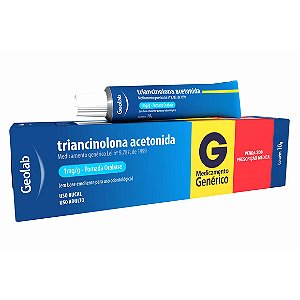 TRIANCINOLONA ACET 1 MG BG C/10G/GEO
