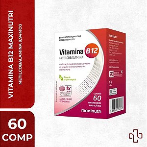 VITAMINA B12 (METILC OBALAMINA) 60CPR MAX