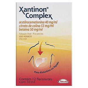 XANTINON COMPLEX 12F LAC 10ML