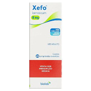 XEFO  8MG 20CPR