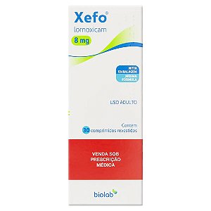 XEFO  8MG 30CPR