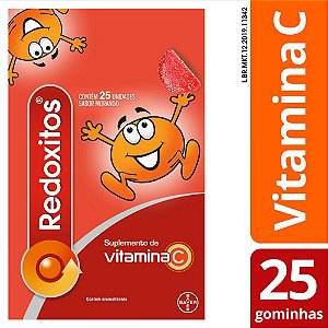 REDOXITOS 30MG  25UN MORANGO