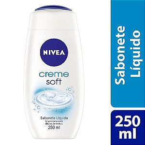 SAB NIVEA 250ML CREM E SOFT OLEO AMENDOA