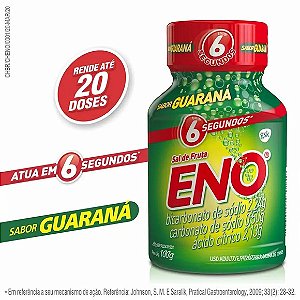 SAL DE FRUTA ENO 100 G GUARANA