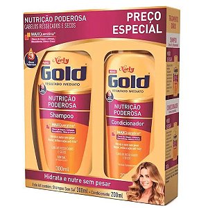 SHA NIELY GOLD KIT+C OND NUTRICAO PODEROS