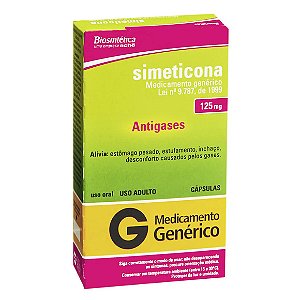SIMETICONA 125MG C 1 0 CAP BIO