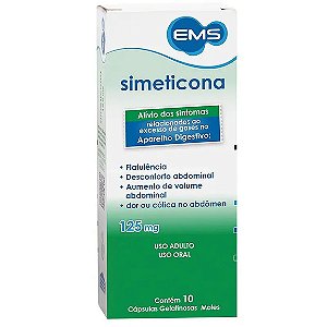 SIMETICONA G*  125MG 10CAP